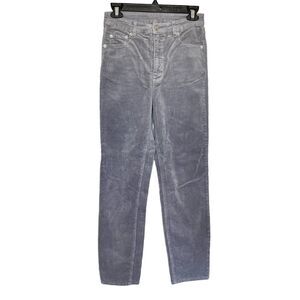 Divided H&M Pants Womens Size 4 High  Rise Preppy Minimalist Corduroy Professor